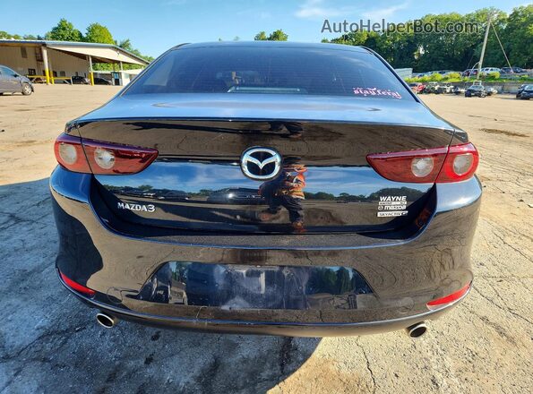 3MZBPACL1NM301216 2022 MAZDA 3 Black უკანა ხედი