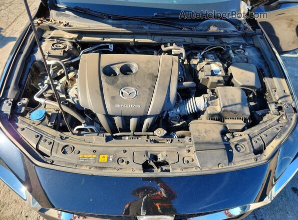 3MZBPACL1NM301216 2022 MAZDA 3 Black უკანა სალონის ხედი