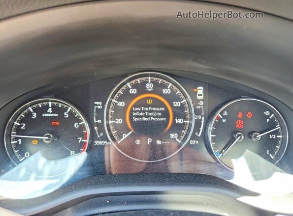3MZBPACL2NM317747 2022 MAZDA 3 Blue Widok zestawu wskaźników