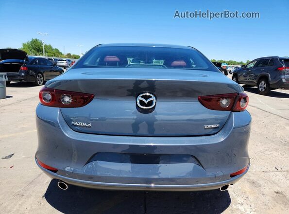 3MZBPACL2NM317747 2022 MAZDA 3 Blue Widok z tyłu