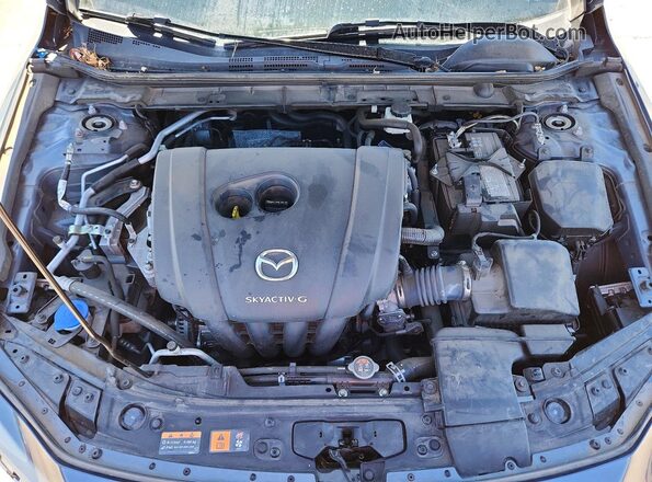 3MZBPACL2NM317747 2022 MAZDA 3 Blue Widok wnętrza z tyłu