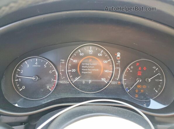3MZBPACL4LM119605 2020 MAZDA 3 Gray ხელსაწყოთა პანელის ხედი