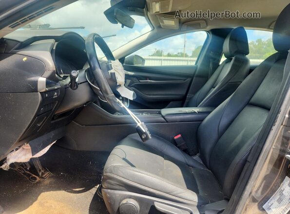 3MZBPACL8LM131689 2020 MAZDA 3 Gray Вид салону спереду