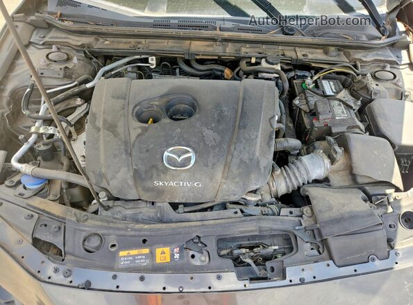 3MZBPACL8LM131689 2020 MAZDA 3 Gray Вид задньої частини салону