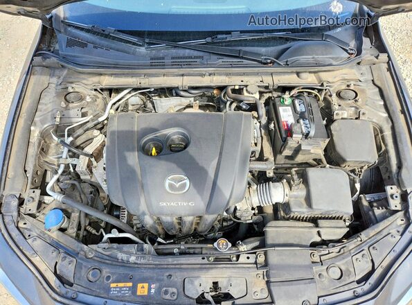 3MZBPACLXLM122623 2020 MAZDA 3 Charcoal Vista interior trasera