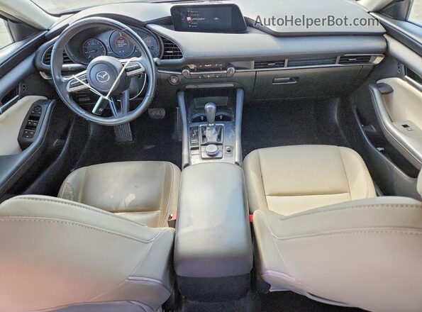 3MZBPACLXLM122623 2020 MAZDA 3 Charcoal Vista del salpicadero