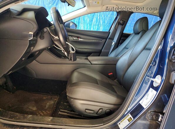 3MZBPACLXNM305989 2022 MAZDA 3 Blue Widok wnętrza z przodu