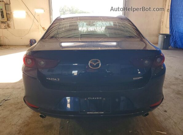3MZBPACLXNM305989 2022 MAZDA 3 Blue Widok z tyłu