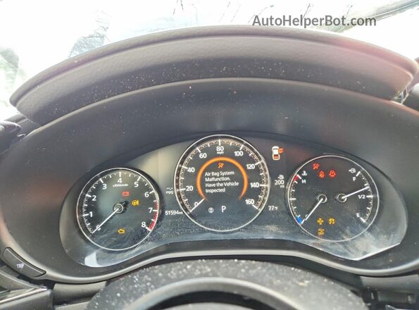 3MZBPACM6PM377431 2023 MAZDA 3 Gray Instrument cluster view