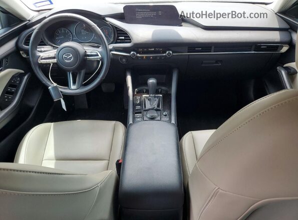 3MZBPACM8PM370917 2023 MAZDA 3 White Вид панелі приладів