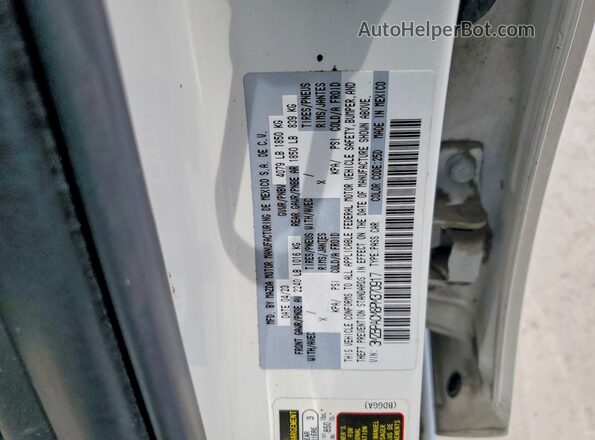 3MZBPACM8PM370917 2023 MAZDA 3 White Вид підкапотного простору
