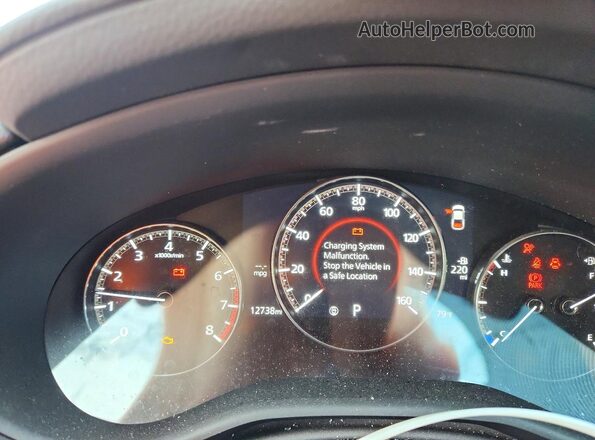 3MZBPACM9PM354161 2023 MAZDA 3 Бордовый Вид щитка приборов