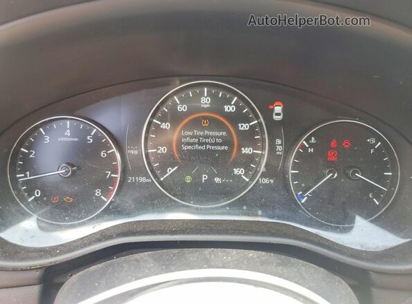 3MZBPACM9RM418640 2024 MAZDA 3 Gray Вид щитка приладів