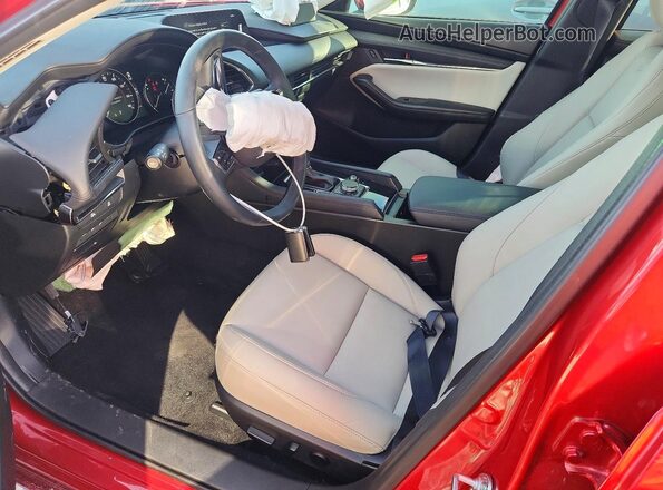 3MZBPACM9SM460098 2025 MAZDA 3 Red Vista interior delantera