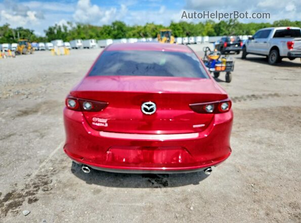 3MZBPACM9SM460098 2025 MAZDA 3 Red Vista trasera