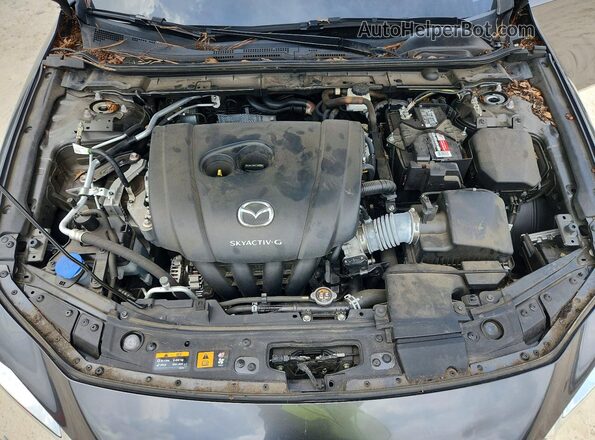 3MZBPADL6MM251913 2021 MAZDA 3 Gray Vista interior trasera