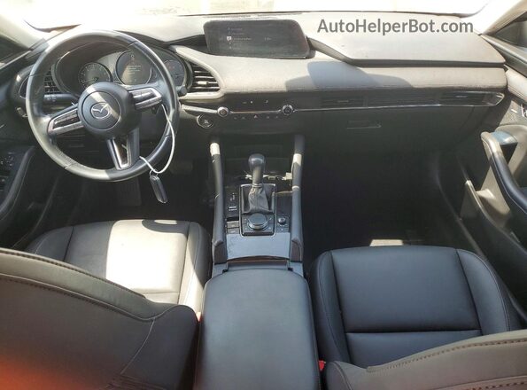 3MZBPADL7KM105467 2019 MAZDA 3 White Dashboard view