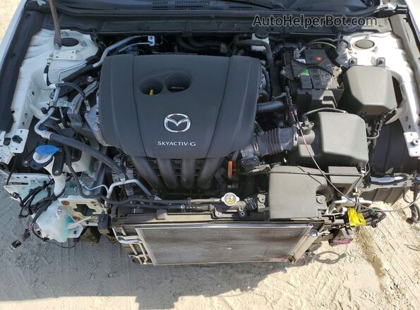3MZBPADL7KM105467 2019 MAZDA 3 White Rear interior view