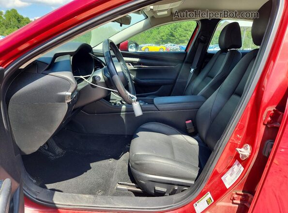 3MZBPADL7KM108899 2019 MAZDA 3 Burgundy Սալոնի դիմացի տեսք