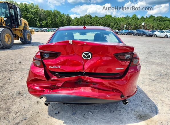 3MZBPADL7KM108899 2019 MAZDA 3 Burgundy Հետևի տեսք