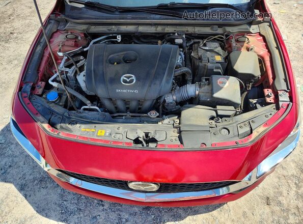 3MZBPADL7KM108899 2019 MAZDA 3 Burgundy Սալոնի հետևի տեսք