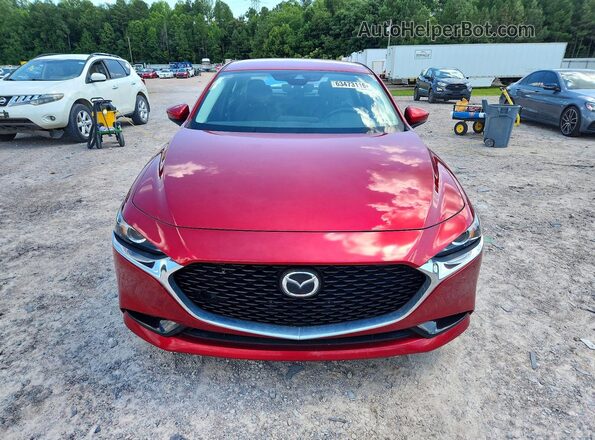 3MZBPADL7KM108899 2019 MAZDA 3 Burgundy Դիմացի տեսք