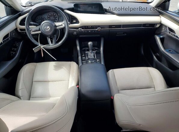 3MZBPAEM1LM118062 2020 MAZDA 3 White Dashboard view