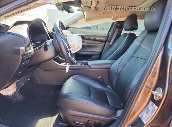 3MZBPAEM2KM112219 2019 MAZDA 3 Charcoal Вид салону спереду