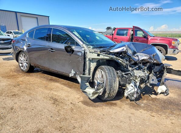 3MZBPAEM2KM112219 2019 MAZDA 3 Charcoal Передня права чверть