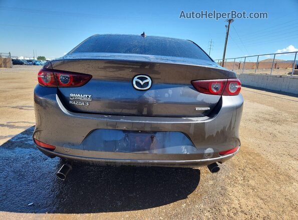 3MZBPAEM2KM112219 2019 MAZDA 3 Charcoal Вид ззаду