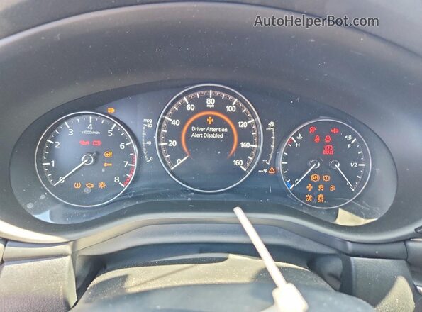 3MZBPAEM2KM112219 2019 MAZDA 3 Charcoal Вид щитка приладів