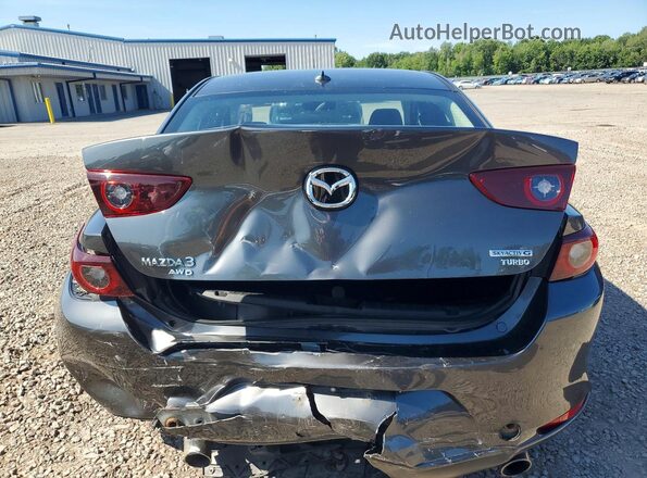 3MZBPBAY1NM304802 2022 MAZDA 3 Gray Vista trasera
