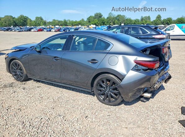 3MZBPBAY1NM304802 2022 MAZDA 3 Gray Trasero izquierdo