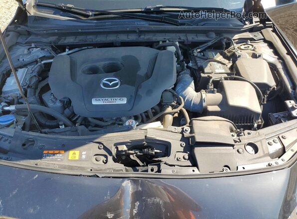 3MZBPBAY1NM304802 2022 MAZDA 3 Gray Vista interior trasera