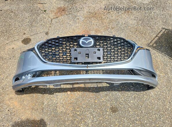 3MZBPBBL0MM250992 2021 MAZDA 3 Silver Engine compartment view