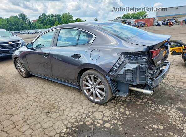 3MZBPBBLXMM252345 2021 MAZDA 3 Charcoal Trasero izquierdo