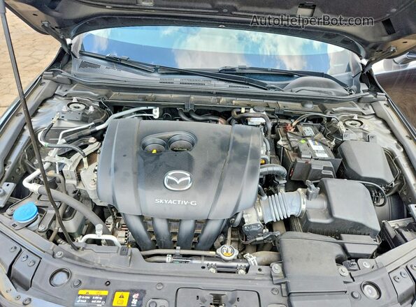 3MZBPBBLXMM252345 2021 MAZDA 3 Charcoal Vista interior trasera