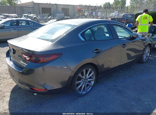 3MZBPBCM1MM207592 2021 MAZDA 3 Gray Trasero derecho