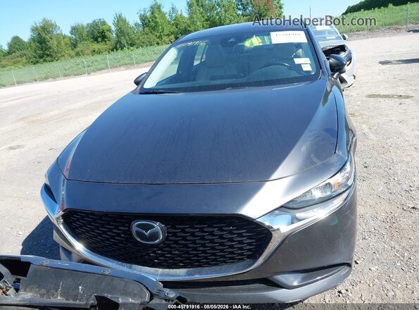 3MZBPBCM1MM207592 2021 MAZDA 3 Gray Vista interior trasera