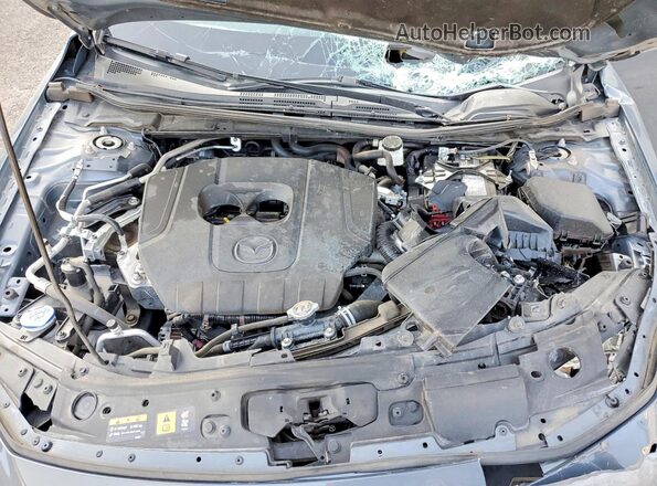 3MZBPBCM2RM407596 2024 MAZDA 3 Gray Вид задньої частини салону