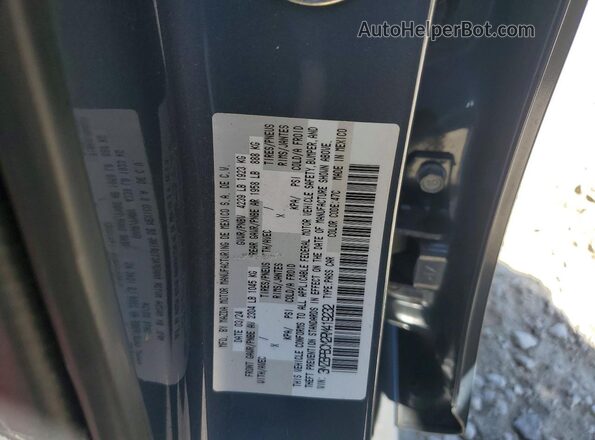 3MZBPBCM2RM419232 2024 MAZDA 3 Blue VIN კოდის სტიკერის ხედი