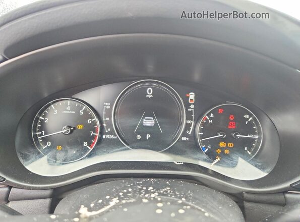 3MZBPBCMXPM369743 2023 MAZDA 3 Gray ხელსაწყოთა პანელის ხედი