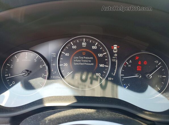 3MZBPBDM4LM125773 2020 MAZDA 3 White Вид щитка приладів