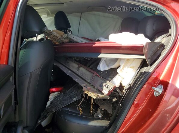 3MZBPBEM8LM119067 2020 MAZDA 3 Red Հետևի նստատեղերի տեսք