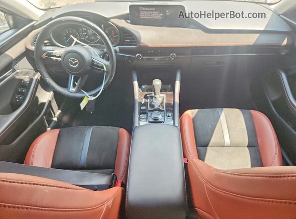 3MZBPBXY3RM409239 2024 MAZDA 3 Brown Dashboard view