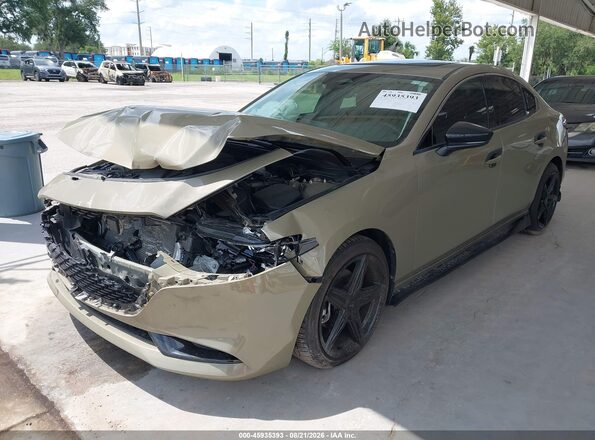 3MZBPBXY3RM434450 2024 MAZDA 3 Green Front left