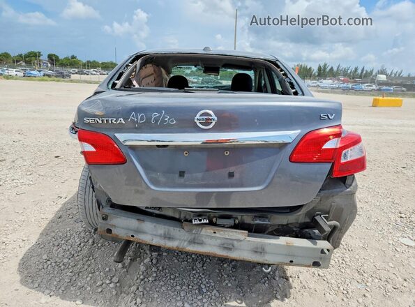3N1AB7AP0GL641202 2016 NISSAN SENTRA Gray Vista trasera