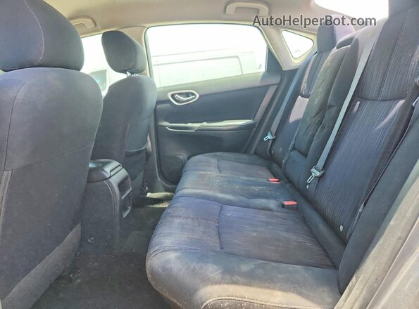 3N1AB7AP0GL641202 2016 NISSAN SENTRA Gray Vista de los asientos traseros