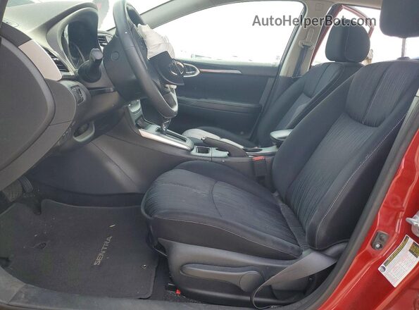 3N1AB7AP0GL653284 2016 NISSAN SENTRA Red Սալոնի դիմացի տեսք