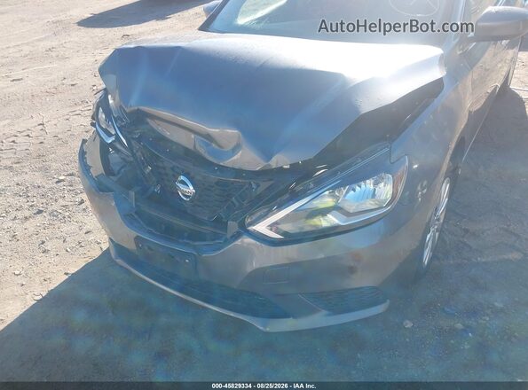3N1AB7AP0GL659733 2016 NISSAN SENTRA Gray Вид спереду